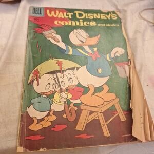 Walt Disney's Comics & Stories 196 Barks art! Very Funny Stuff! January 1957